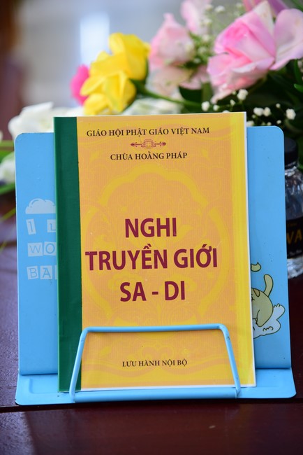 Lễ truyền giới Sa di Phương Trượng
